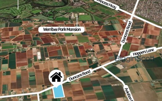 15 acres – 197 metres frontage to Duncans Road.