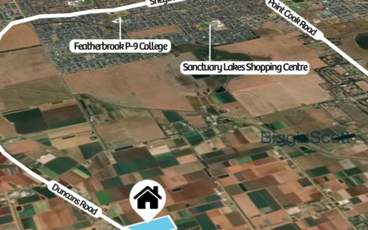 15 acres – 197 metres frontage to Duncans Road.