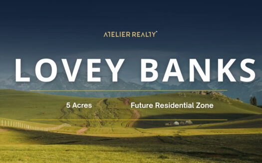 5 acres in future residential !!